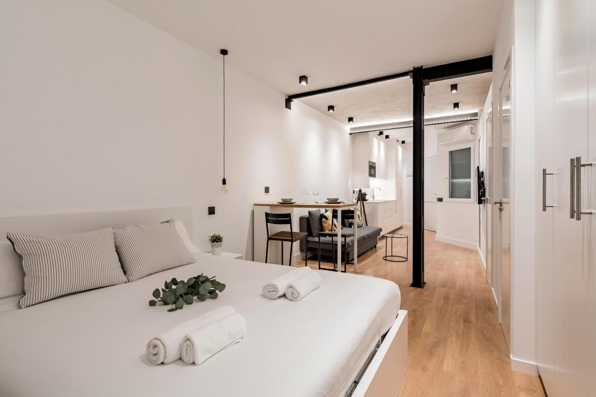 Cosy Central Gran Via Apartment Madrid Exterior foto
