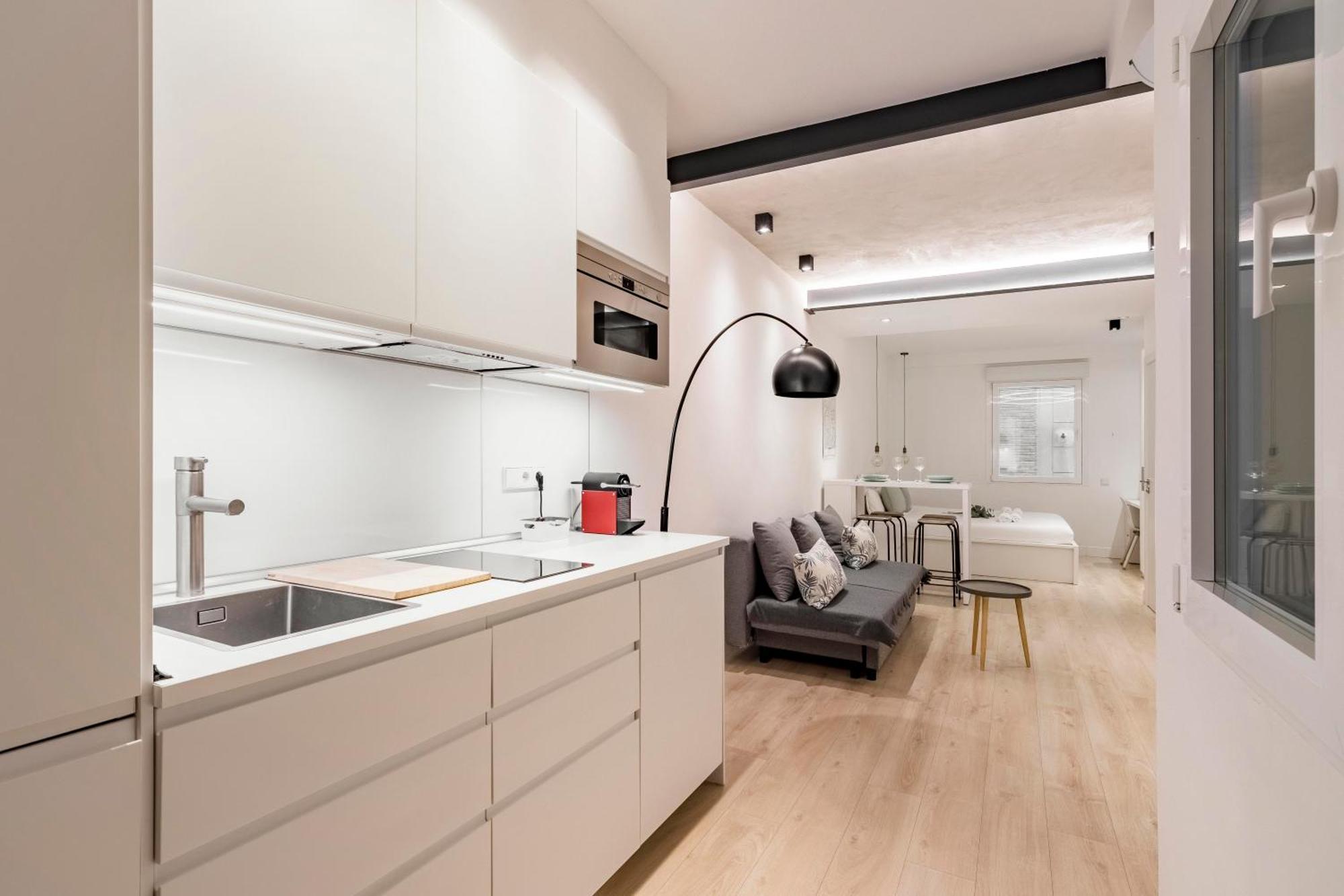 Cosy Central Gran Via Apartment Madrid Exterior foto