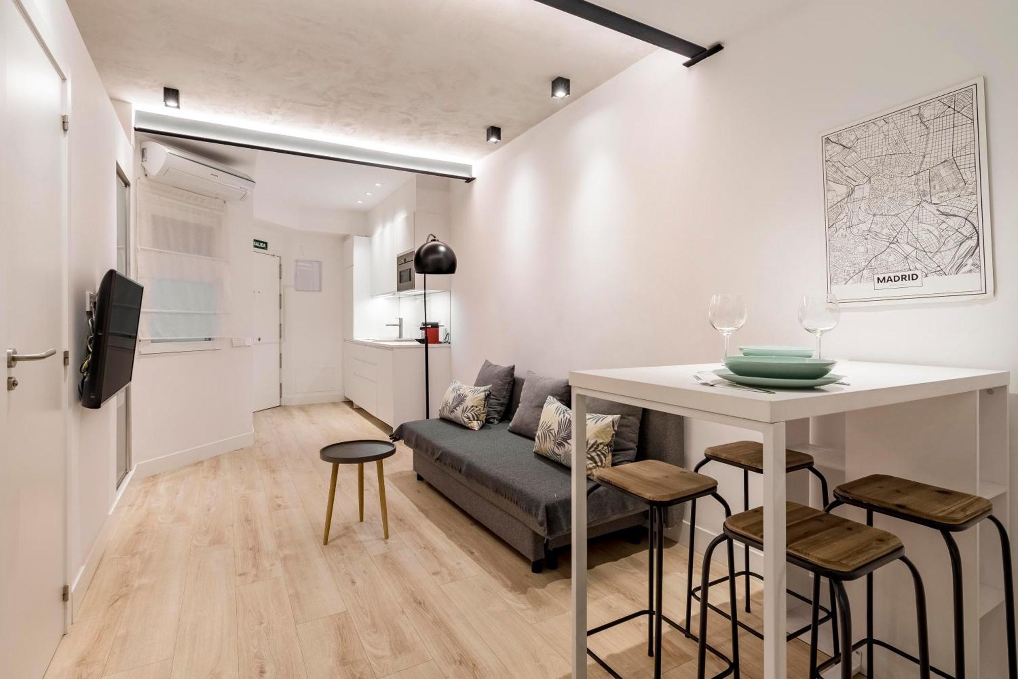 Cosy Central Gran Via Apartment Madrid Exterior foto